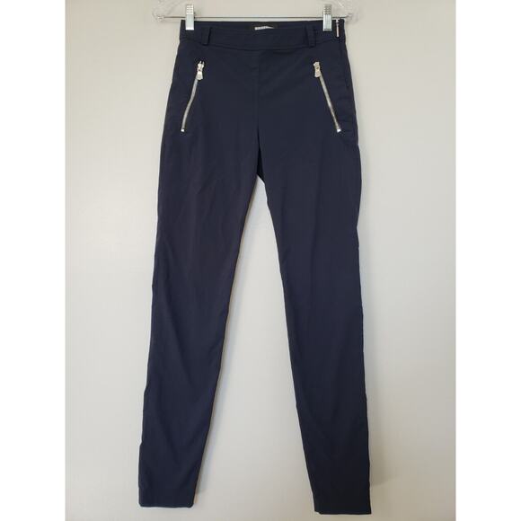 (M5) Anatomie Marisa Curvy Women’s Pant Navy Blue Size XS Side Zip Stretch - Picture 2 of 8